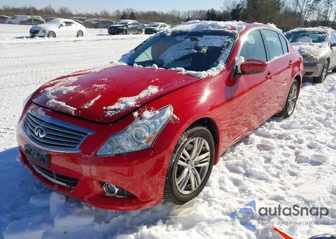 2011 Infiniti G37 from USA, damaged, VIN JN1CV6AR5BM406210